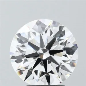 4.03 Carat Round E VVS2 Lab Diamond