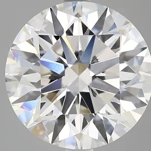 4.03 Carat Round E VVS2 Lab Diamond