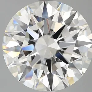 4.03 Carat Round E VVS2 Lab Diamond