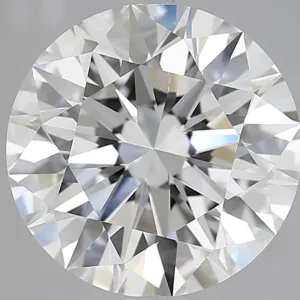 4.03 Carat Round F VVS2 Lab Diamond