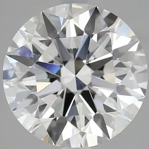4.03 Carat Round F VVS2 Lab Diamond