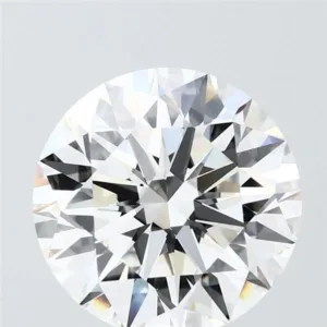 4.03 Carat Round F VVS2 Lab Diamond