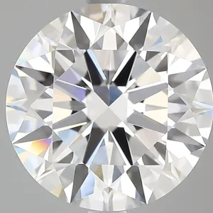 4.04 Carat Round E VVS2 Lab Diamond