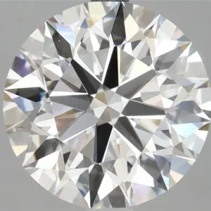 4.04 Carat Round E VVS2 Lab Diamond