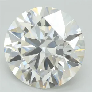 4.04 Carat Round E VVS2 Lab Diamond