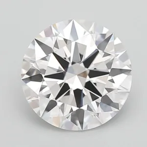 4.04 Carat Round F VVS2 Lab Diamond