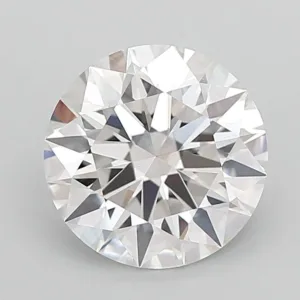 4.04 Carat Round F VVS2 Lab Diamond