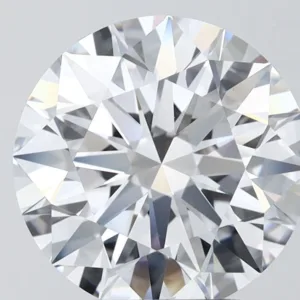 4.05 Carat Round F VVS1 Lab Diamond