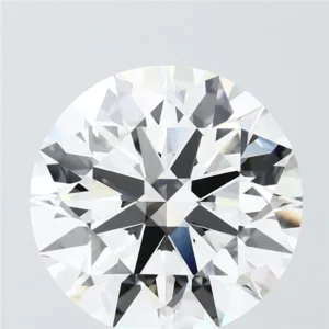 4.05 Carat Round F VVS2 Lab Diamond
