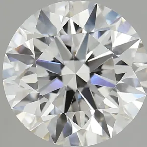4.05 Carat Round F VVS2 Lab Diamond