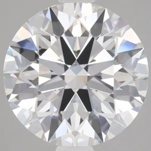 4.05 Carat Round F VVS2 Lab Diamond