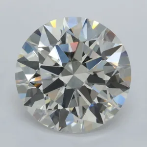 4.05 Carat Round F VVS2 Lab Diamond