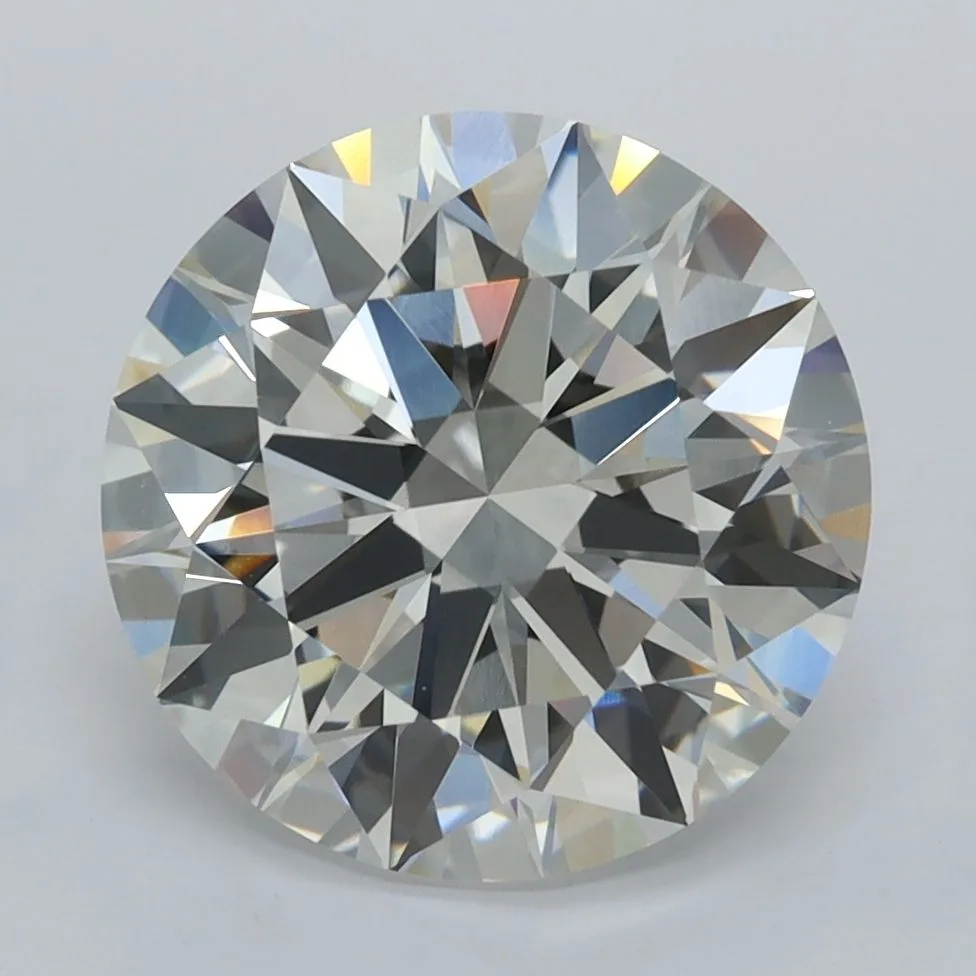 4.05 Carat Round F VVS2 Lab Diamond 1 4.05 Carat Round F VVS2 Lab Diamond