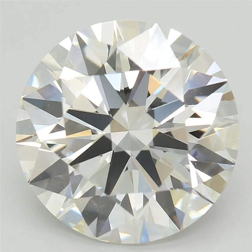 4.05 Carat Round F VVS2 Lab Diamond 1 4.05 Carat Round F VVS2 Lab Diamond