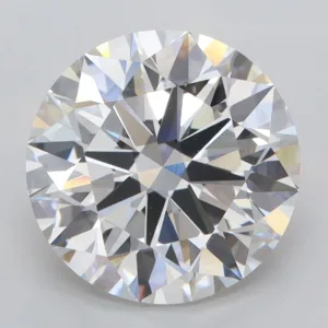 4.05 Carat Round G VVS2 Lab Diamond