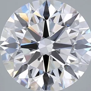 4.06 Carat Round D VVS2 Lab Diamond