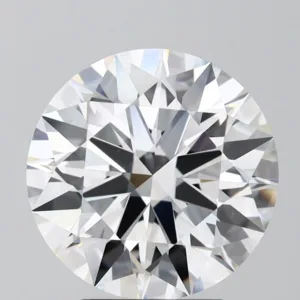4.06 Carat Round E VVS2 Lab Diamond