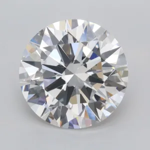 4.06 Carat Round F VVS2 Lab Diamond