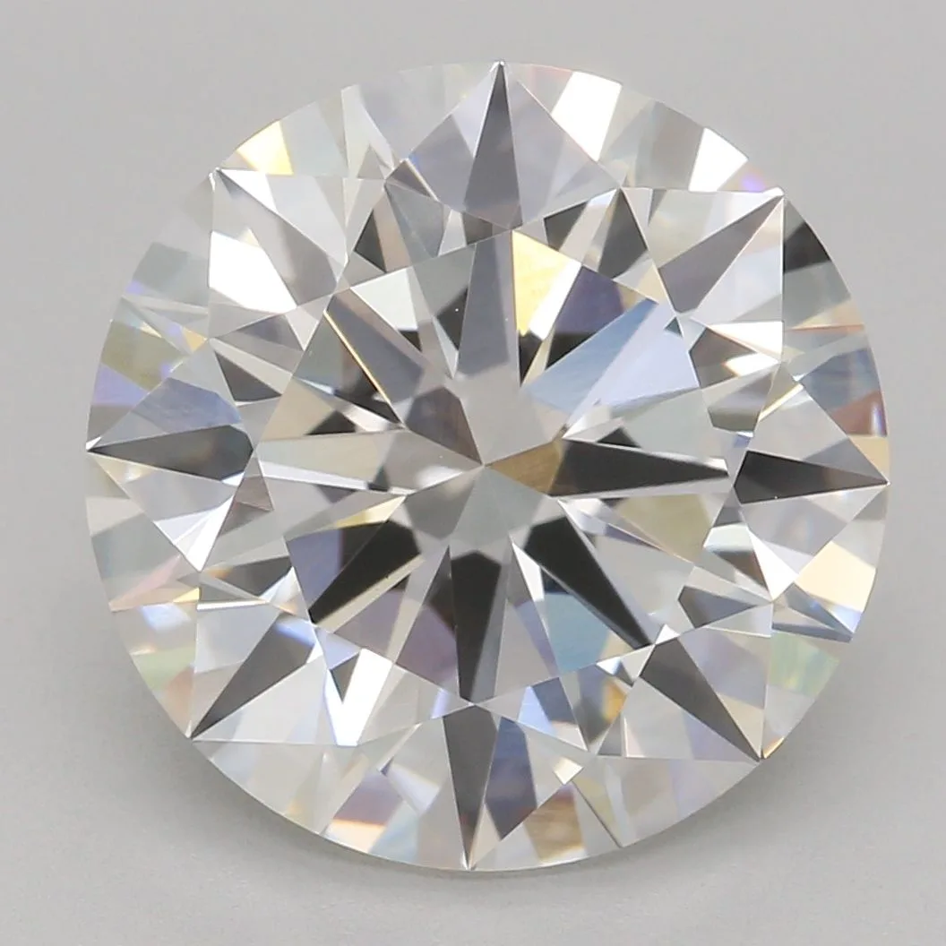 4.06 Carat Round F VVS2 Lab Diamond 1 4.06 Carat Round F VVS2 Lab Diamond