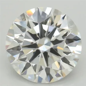 4.06 Carat Round F VVS2 Lab Diamond