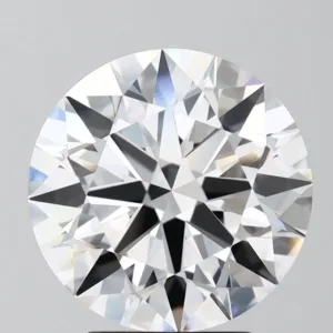 4.07 Carat Round E VVS2 Lab Diamond