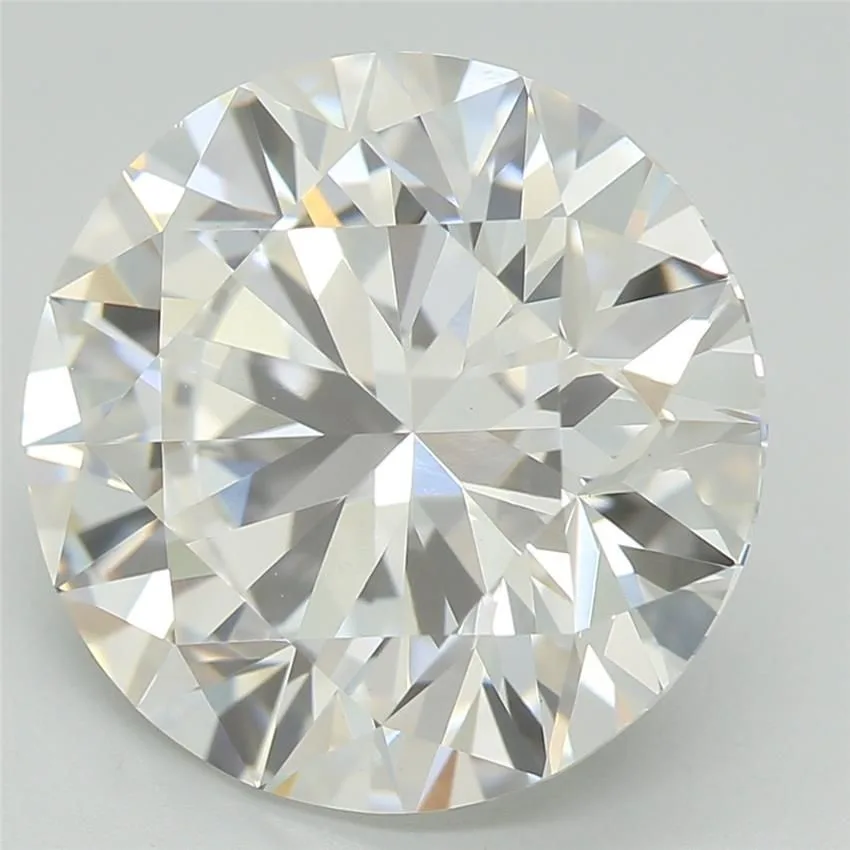 4.07 Carat Round E VVS2 Lab Diamond 1 4.07 Carat Round E VVS2 Lab Diamond
