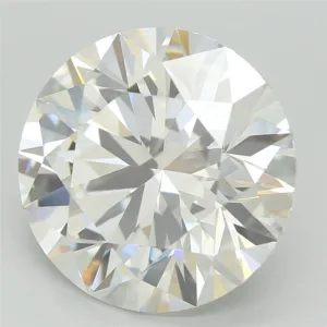 4.07 Carat Round F VVS2 Lab Diamond