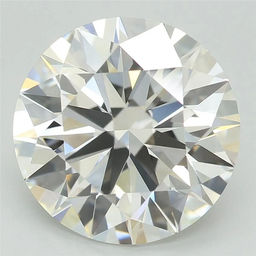 4.07 Carat Round F VVS2 Lab Diamond 1 4.07 Carat Round F VVS2 Lab Diamond
