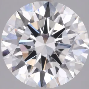 4.08 Carat Round F VVS2 Lab Diamond