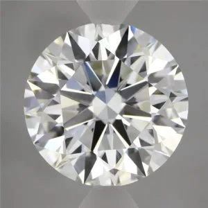 4.08 Carat Round F VVS2 Lab Diamond