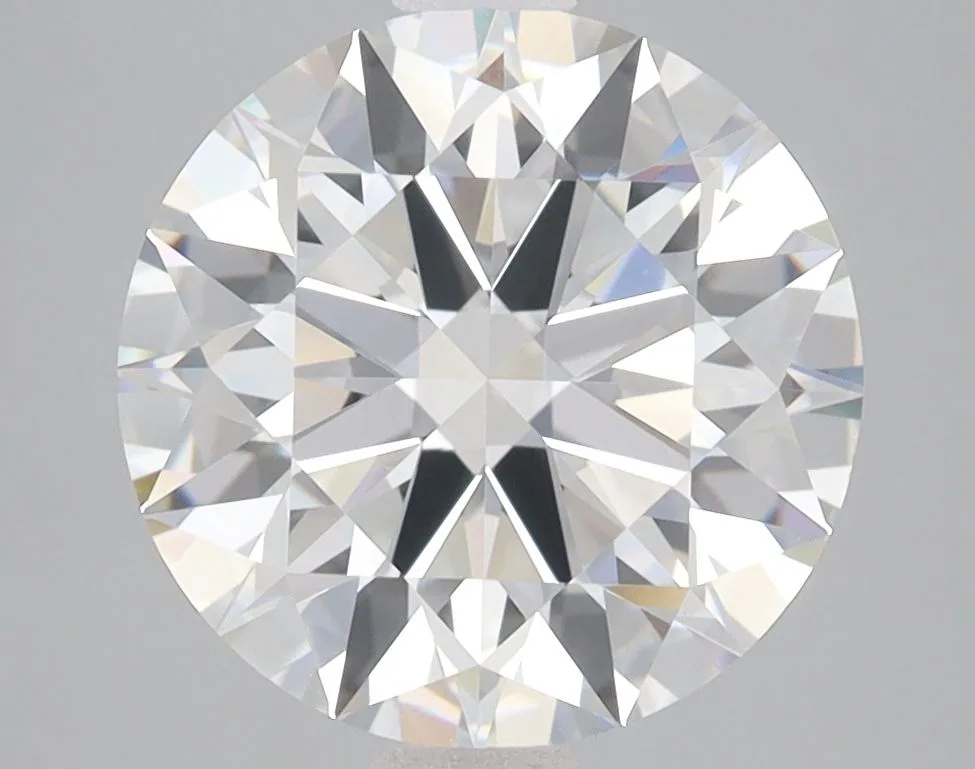 4.09 Carat Round F VVS2 Lab Diamond 1 4.09 Carat Round F VVS2 Lab Diamond