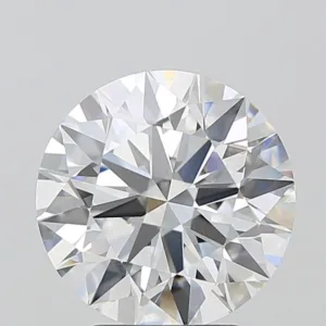 4.09 Carat Round F VVS2 Lab Diamond