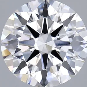 4.11 Carat Round F VVS2 Lab Diamond
