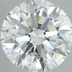 4.17 Carat Round E SI2 Natural Diamond