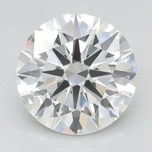 4.27 Carat Round F VVS2 Lab Diamond