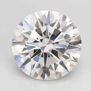 4.42 Carat Round F VVS2 Lab Diamond