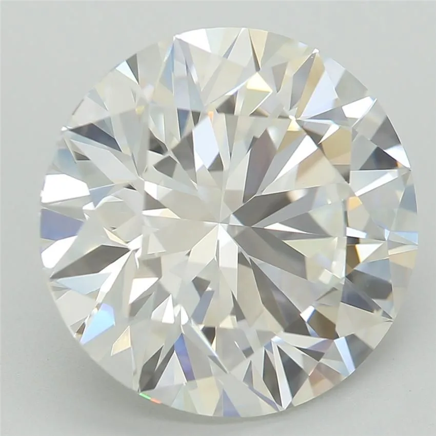 4.49 Carat Round F VVS2 Lab Diamond 1 4.49 Carat Round F VVS2 Lab Diamond