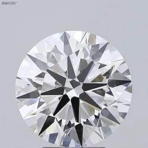 4.5 Carat Round F VVS2 Lab Diamond
