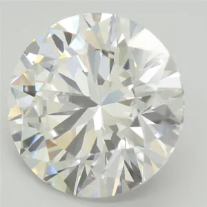 4.93 Carat Round F VVS2 Lab Diamond