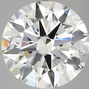 5 Carat Round E VVS2 Lab Diamond