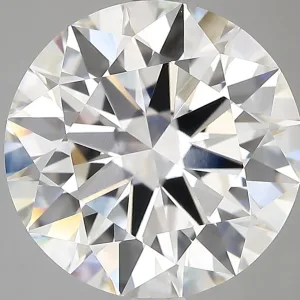 5 Carat Round F VVS2 Lab Diamond