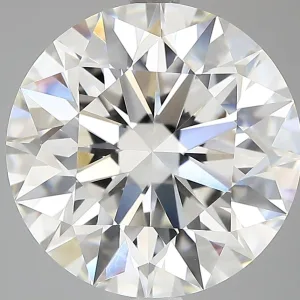 5 Carat Round F VVS2 Lab Diamond