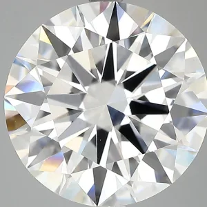 5 Carat Round F VVS2 Lab Diamond