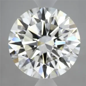 5 Carat Round F VVS2 Lab Diamond