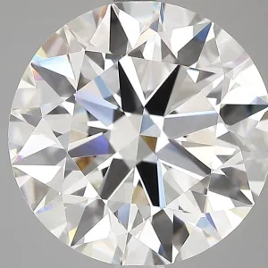 5 Carat Round F VVS2 Lab Diamond