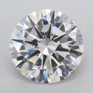 5 Carat Round F VVS2 Lab Diamond