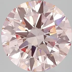 5 Carat Round Fancy Intense Pink VS2 Lab Diamond
