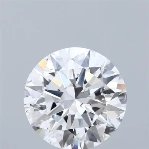 5.01 Carat Round D SI2 Natural Diamond
