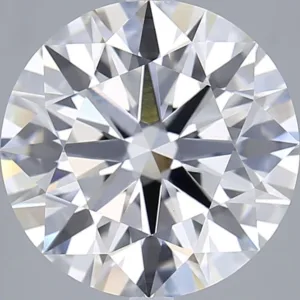 5.01 Carat Round F VVS2 Lab Diamond