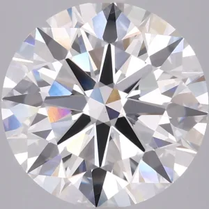 5.02 Carat Round F VVS2 Lab Diamond